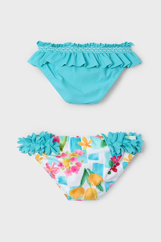 Dětské plavkové kalhotky Mayoral 2-pack 3689.6N.Mini.PPYA tyrkysová SS25