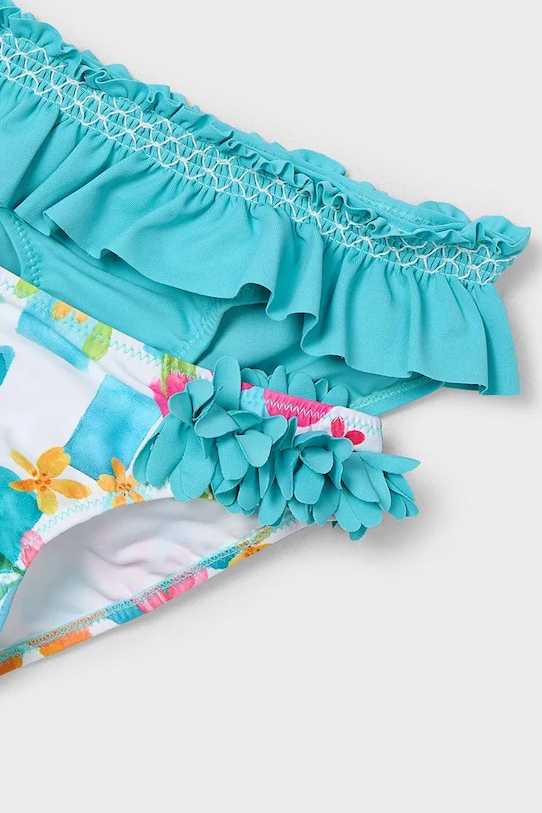 DÍVKA Dětské plavkové kalhotky Mayoral 2-pack 3689.6N.Mini.PPYA tyrkysová