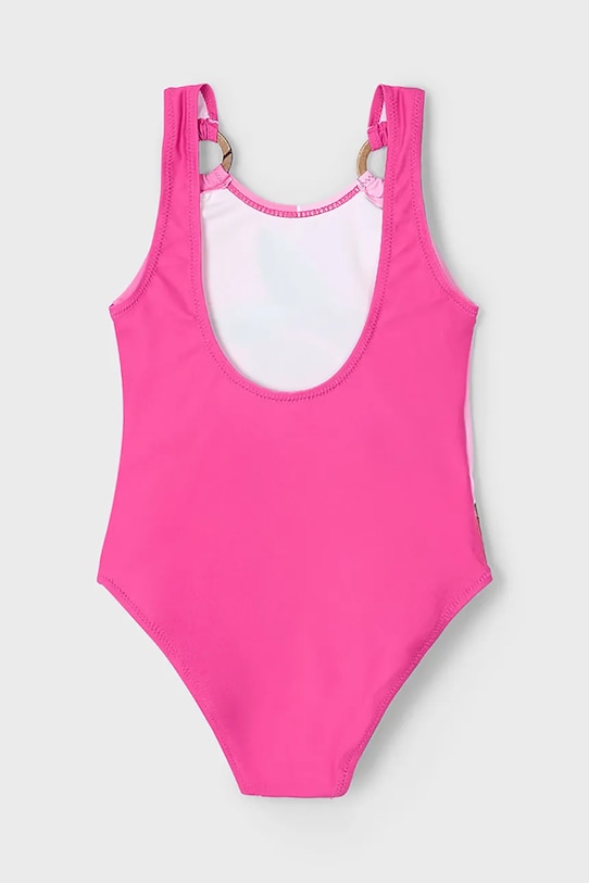 Суцільний дитячий купальник Mayoral 3718.6Q.Mini.PPYA рожевий SS25