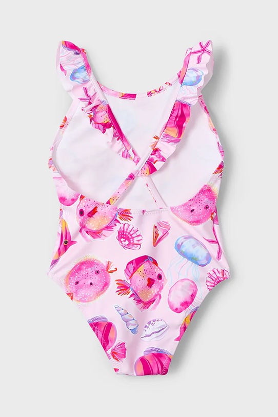 Mayoral costum de baie dintr-o bucată pentru copii 3719.6P.Mini.PPYA roz SS25