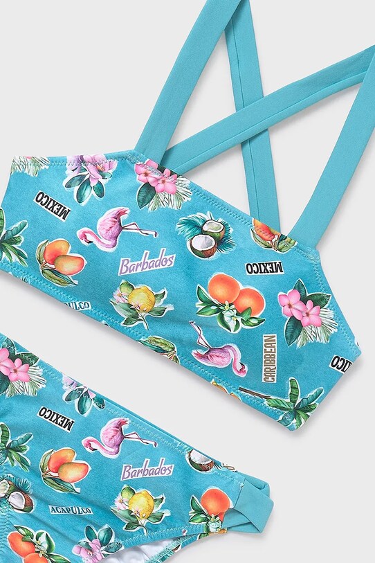 Девочка Детский раздельный купальник Mayoral 6768.8H.Junior.PPYA бирюзовый