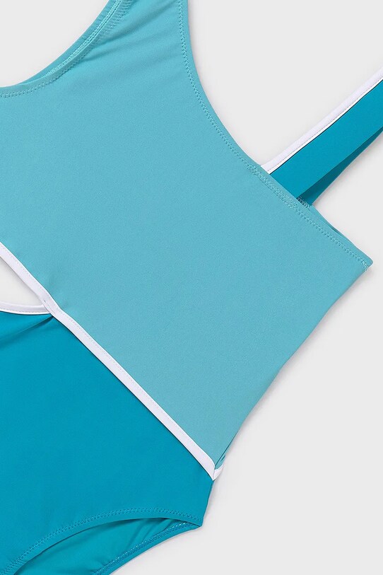Дівчинка Суцільний дитячий купальник Mayoral 6771.8J.Junior.PPYA бірюзовий