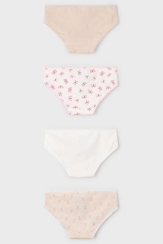 Mayoral chiloti copii 4-pack 10901.6S.Mini.PPYA bej SS25