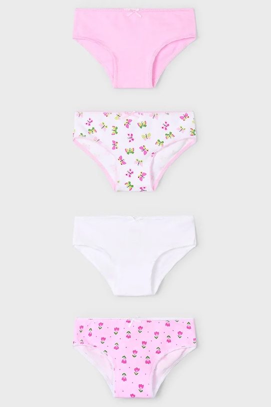 Mayoral chiloti copii 4-pack 4-pack roz 10901.6S.Mini.PPYA