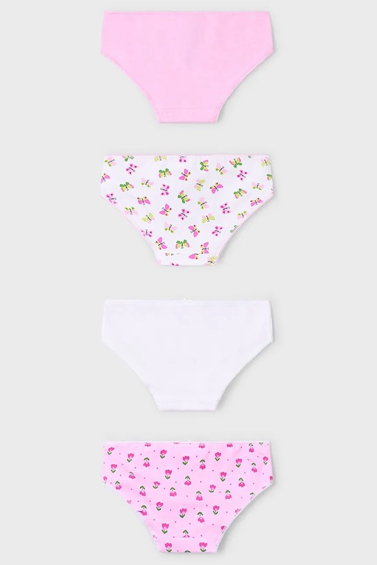 Mayoral chiloti copii 4-pack 10901.6S.Mini.PPYA roz SS25