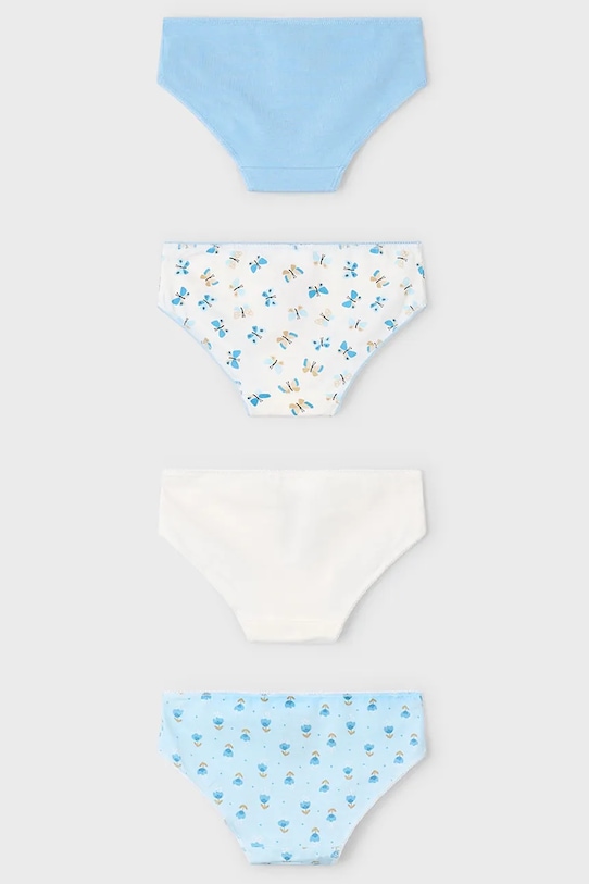 Dětské kalhotky Mayoral 4-pack 10901.6S.Mini.PPYA modrá SS25