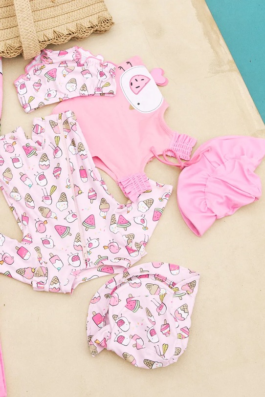 Дитячий купальник Mayoral Newborn рожевий 1619.G.1R.Newborn.PPYH