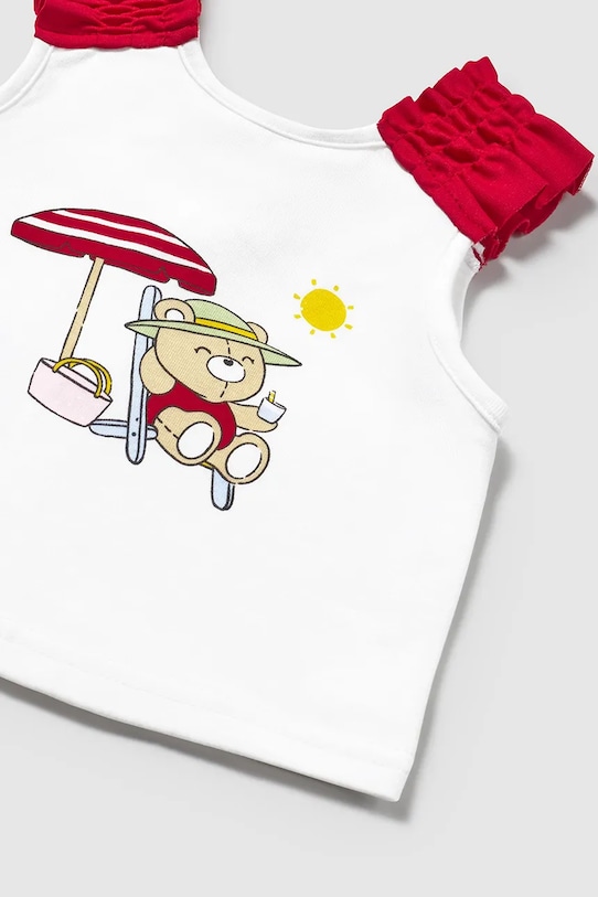 Дівчинка Дитячий купальний комплект Mayoral Newborn 1668.2M.Newborn.PPYH червоний