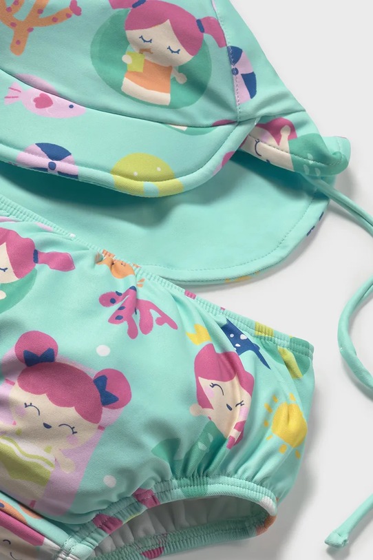 Dvojdielne plavky pre bábätká Mayoral Newborn tyrkysová 1669.2T.Newborn.PPYH