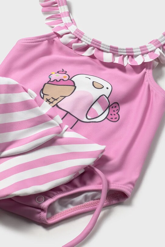 Fete Mayoral Newborn costum de baie pentru bebeluși 1764.1P.Newborn.PPYH roz
