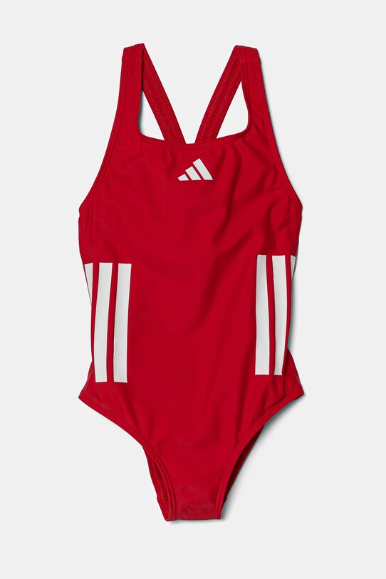 adidas Performance costum de baie dintr-o bucată cu modele rosu JN6578