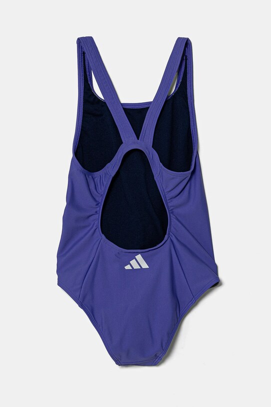 Детский слитный купальник adidas Performance JG8480 фиолетовой SS25