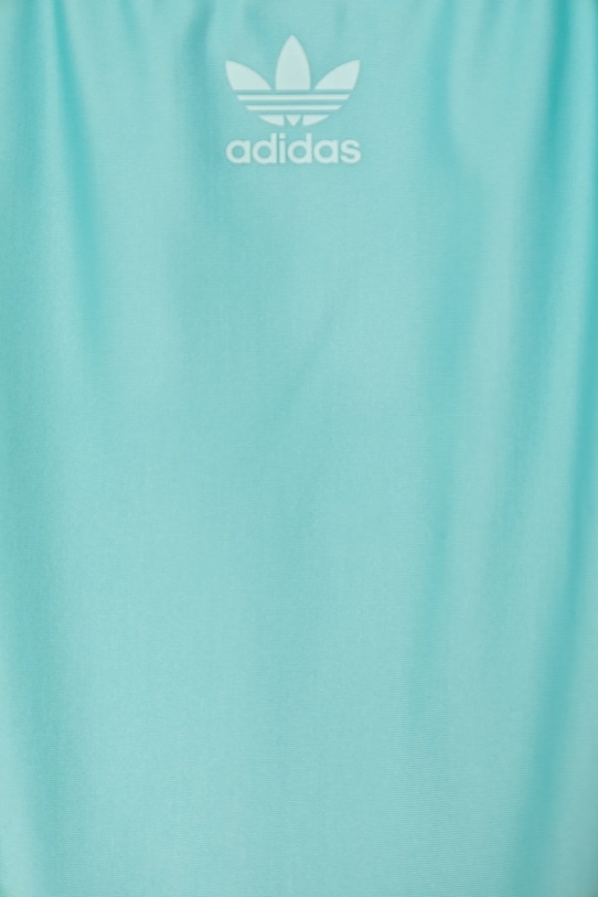 Dziewczynka adidas Performance jednoczęściowy strój kąpielowy dziecięcy JN6923 turkusowy