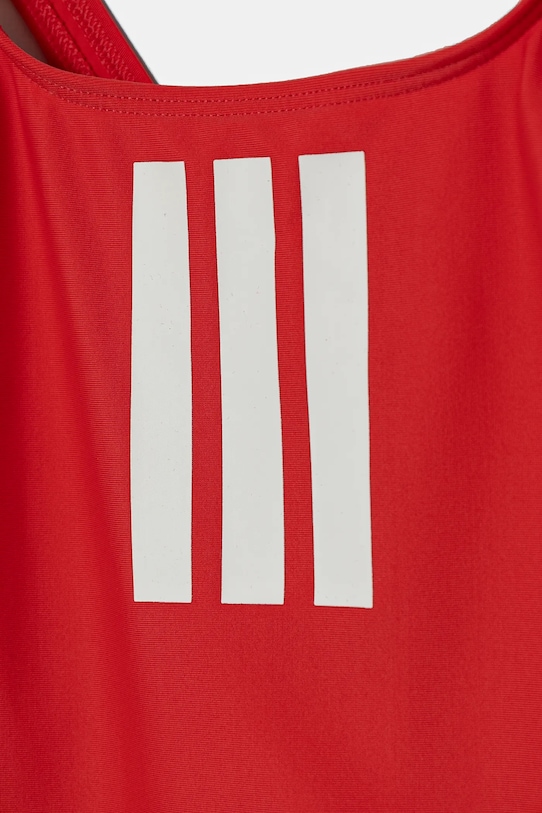 Dziewczynka adidas Performance strój kąpielowy dziecięcy JJ0438 czerwony