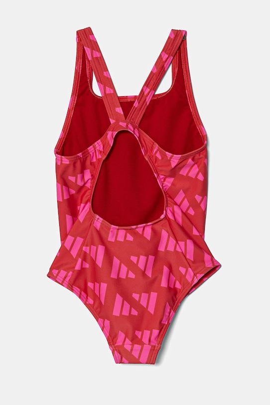 adidas Performance jednoczęściowy strój kąpielowy dziecięcy JG6050 czerwony SS25