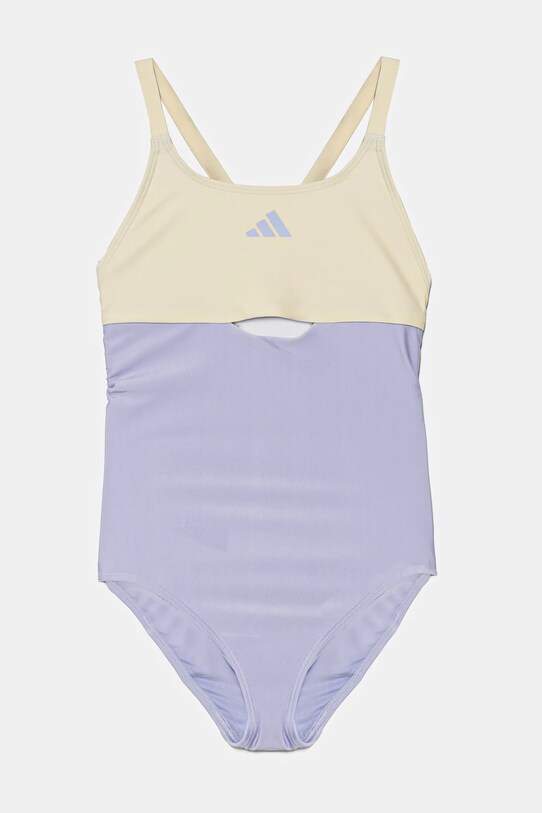 adidas Performance jednoczęściowy strój kąpielowy dziecięcy miękka fioletowy JG3546