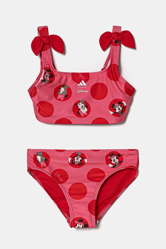 adidas Performance dwuczęściowy strój kąpielowy dziecięcy AD DY MIN komplet różowy JF8431