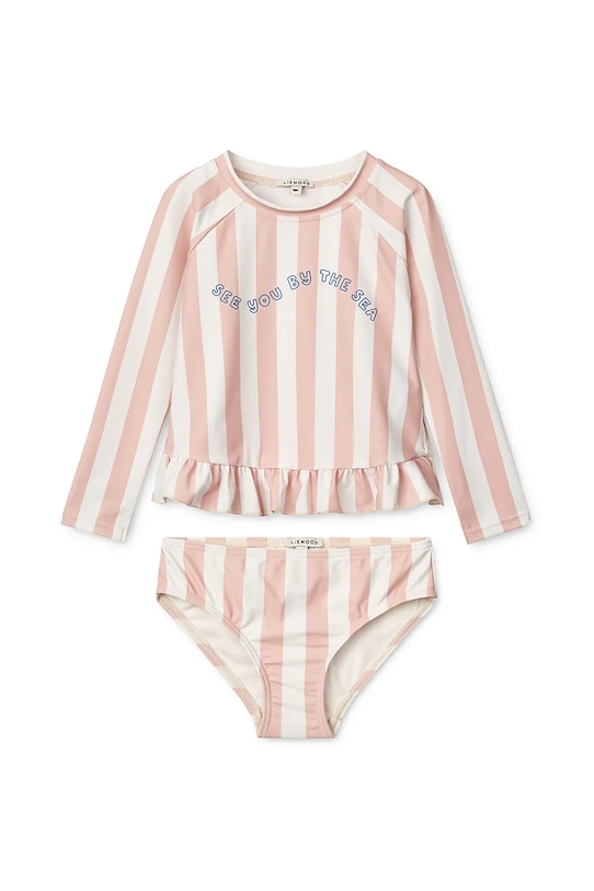Liewood costum de baie pentru copii din două piese Dagny Swim Set moale roz LW19668