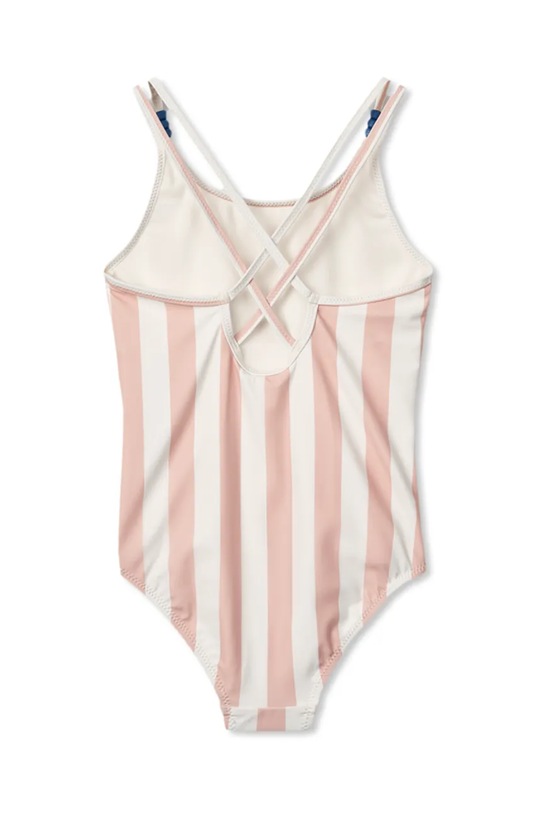Liewood egyrészes gyerek fürdőruha Suna Stripe Swimsuit LW19673 rózsaszín SS25