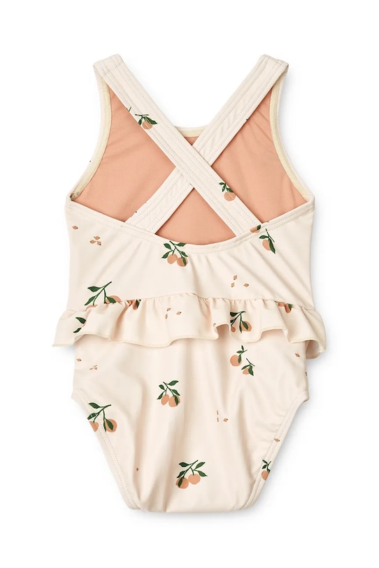 Jednodílné plavky pro miminko Liewood Amina Baby Printed Swimsuit LW19981 béžová SS25