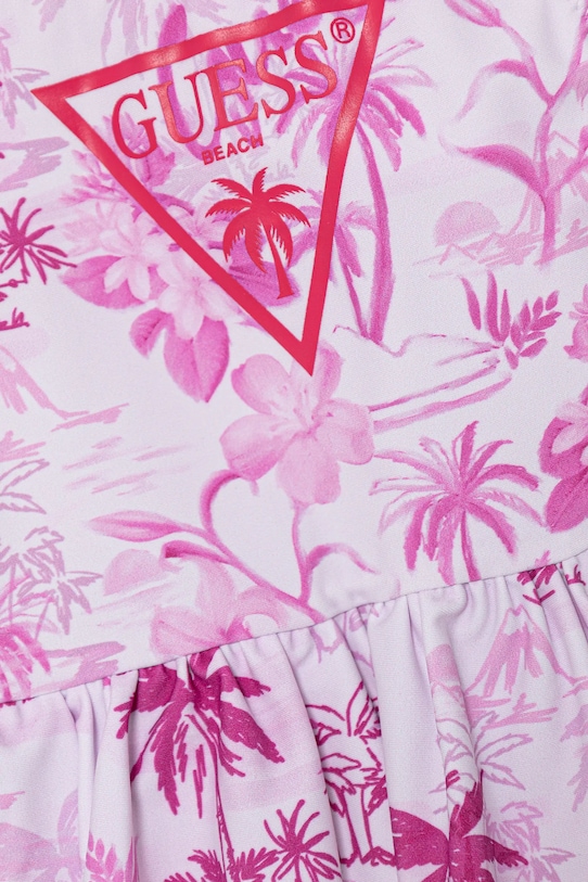 Κοριτσίστικα Ολόσωμο βρεφικό μαγιό Guess A5GZ00.MC052.PPYA ροζ