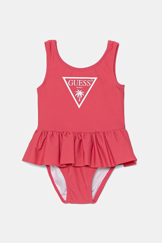 Guess costum de baie dintr-o bucată pentru bebeluși moale roz A5GZ02.KCA60.PPYA
