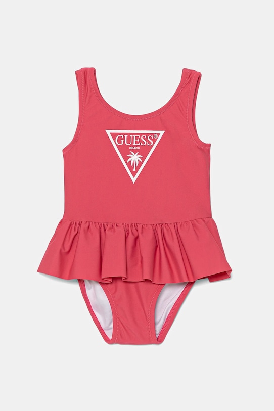 Ολόσωμο βρεφικό μαγιό Guess μαλακό ροζ A5GZ02.KCA60.PPYA