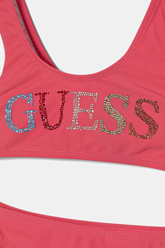 Девочка Детский раздельный купальник Guess 2 шт J5GZ00.KCA60.PPYA розовый