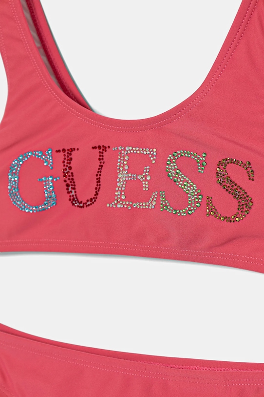 Κοριτσίστικα Παιδικό μαγιό δύο τεμαχίων Guess 2-pack J5GZ00.KCA60.PPYA ροζ
