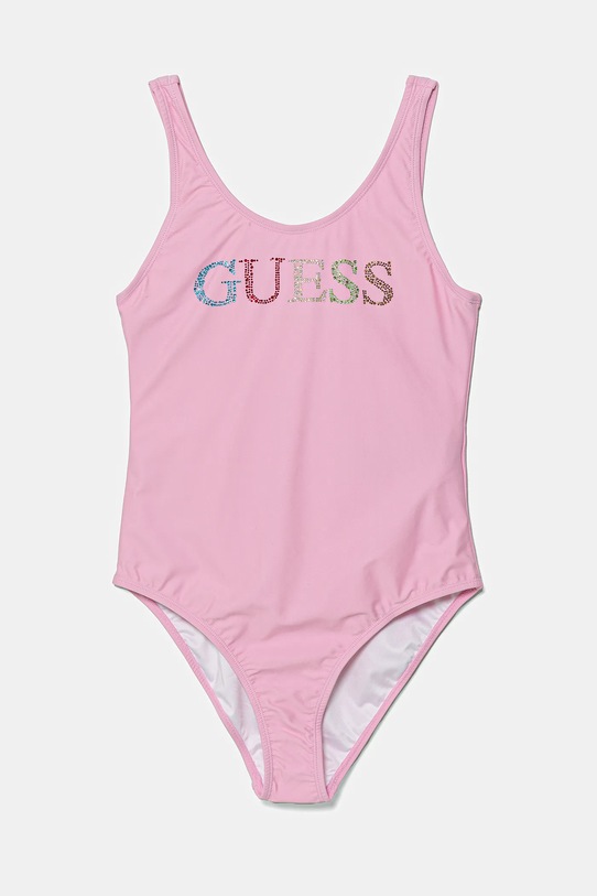Jednodielne detské plavky Guess bez kostíc ružová J5GZ01.KCA60.PPYA