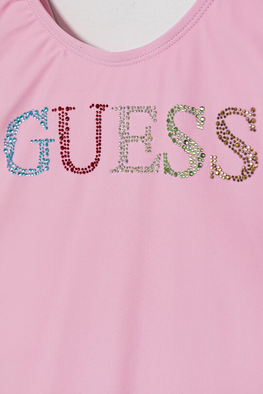 DÍVKA Jednodílné dětské plavky Guess J5GZ01.KCA60.PPYA růžová