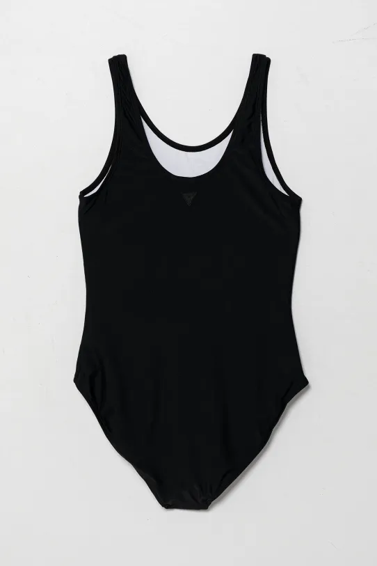 Guess jednoczęściowy strój kąpielowy dziecięcy J5GZ48.KCA60.PPYA czarny SS25