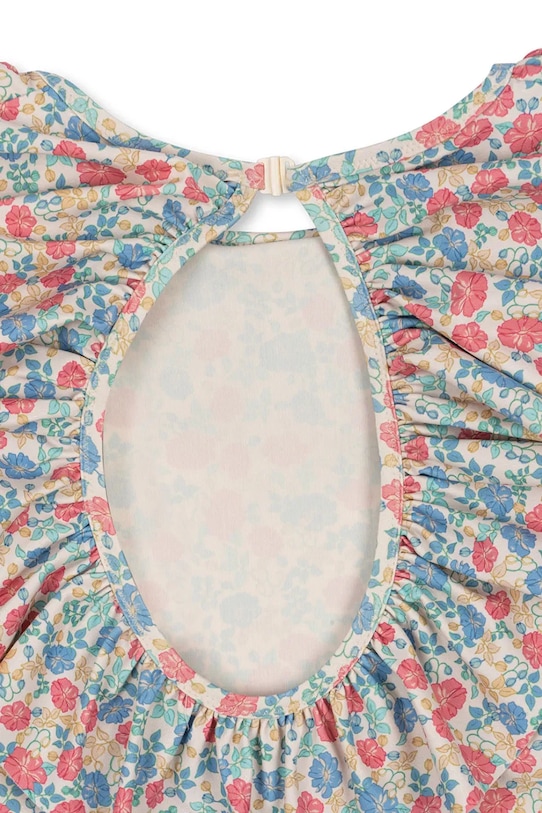 Konges Sløjd jednoczęściowy strój kąpielowy dziecięcy MANUCA LS SWIMSUIT GRS niebieski KS102514