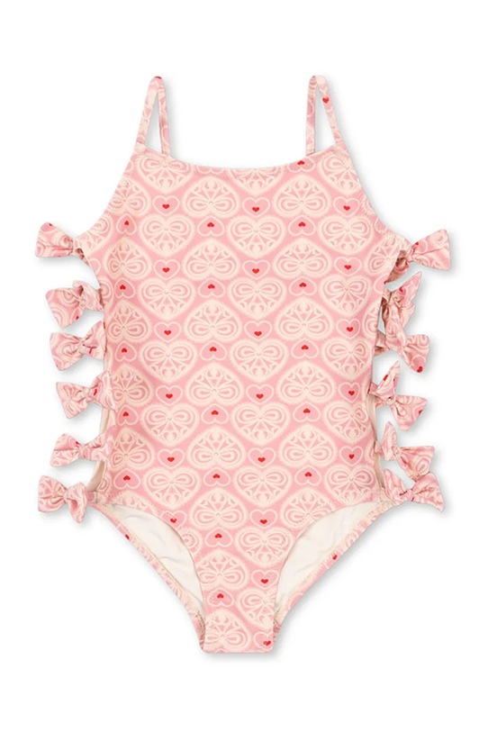 Konges Sløjd jednoczęściowy strój kąpielowy dziecięcy EDITH SWIMSUIT GRS KS102686 różowy SS25