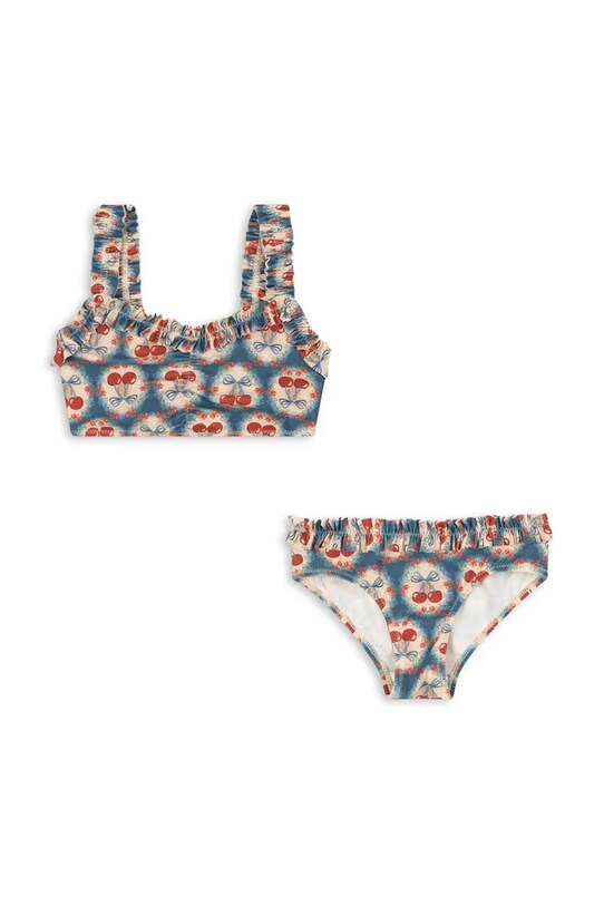 Konges Sløjd costum de baie pentru copii din două piese MAYA BIKINI GRS moale albastru KS102678