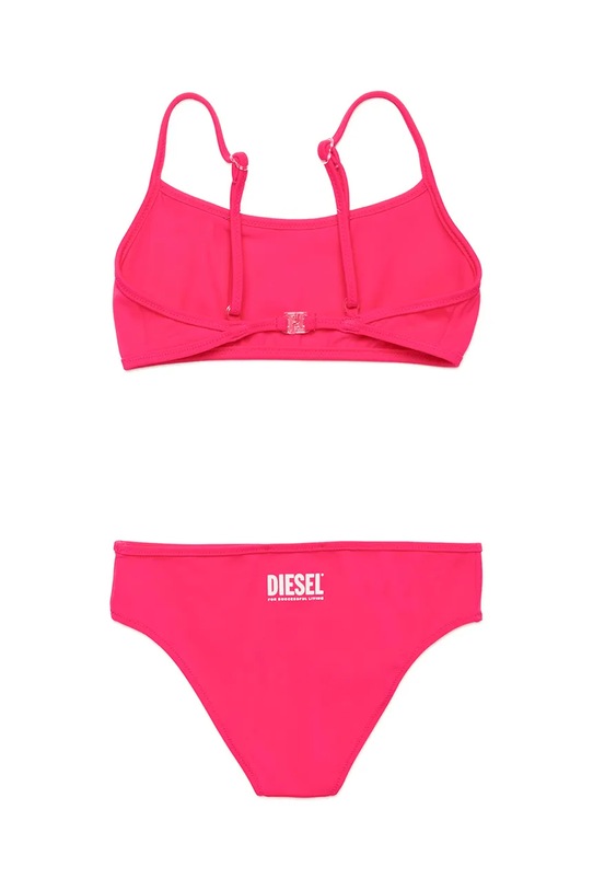 Diesel costum de baie pentru copii din două piese MNALAX SWIMSUIT J02297 roz SS25