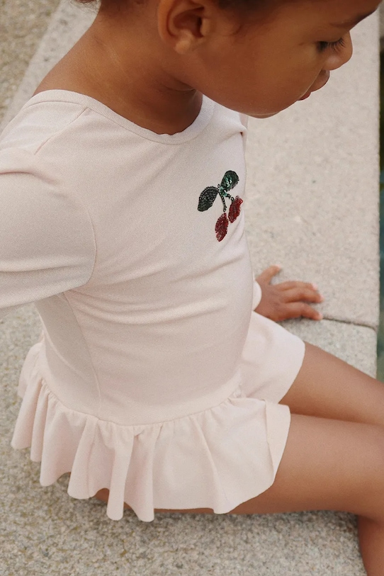 Konges Sløjd jednoczęściowy strój kąpielowy dziecięcy JADE LS SWIMSUIT KS103040