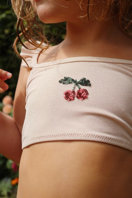 Детский раздельный купальник Konges Sløjd JADE BIKINI KS103041 бежевый