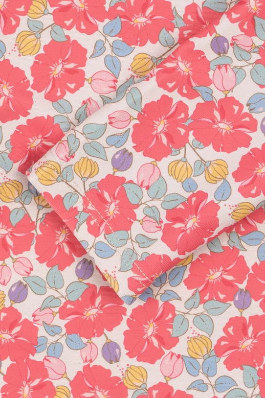 Konges Sløjd jednoczęściowy strój kąpielowy dziecięcy MANUCA FRILL ONESIE GRS KS103262 różowy