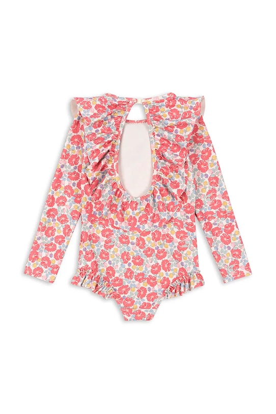 Konges Sløjd jednoczęściowy strój kąpielowy dziecięcy MANUCA LS SWIMSUIT GRS KS103263 różowy SS25