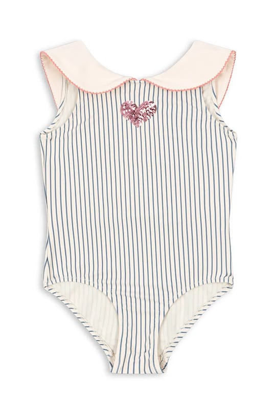 Konges Sløjd jednoczęściowy strój kąpielowy dziecięcy GINA SWIMSUIT GRS miękka niebieski KS103338