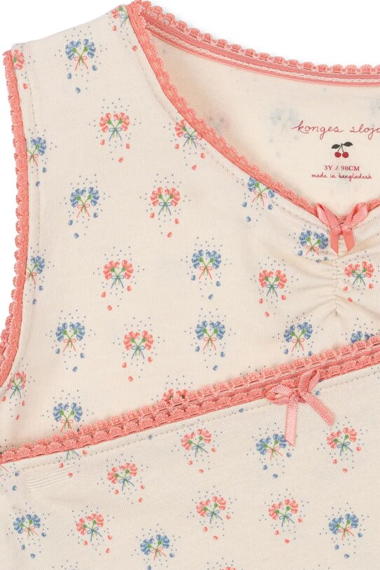 Dziewczynka Konges Sløjd komplet KIKO UNDERWEAR SET GOTS KS103046 beżowy