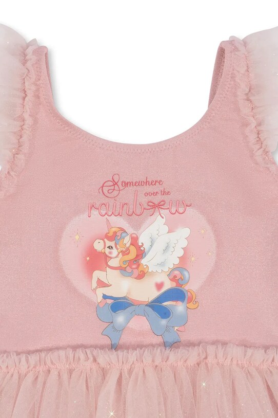 Konges Sløjd strój kąpielowy AMANDINE SWIMSUIT różowy KS103356