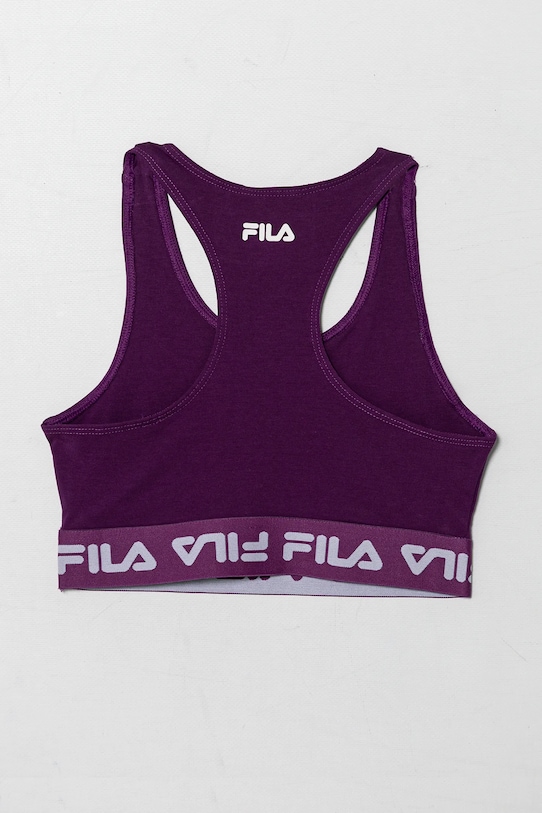 Fila biustonosz sportowy dziecięcy LOHNWEILER FAT0656 fioletowy SS25