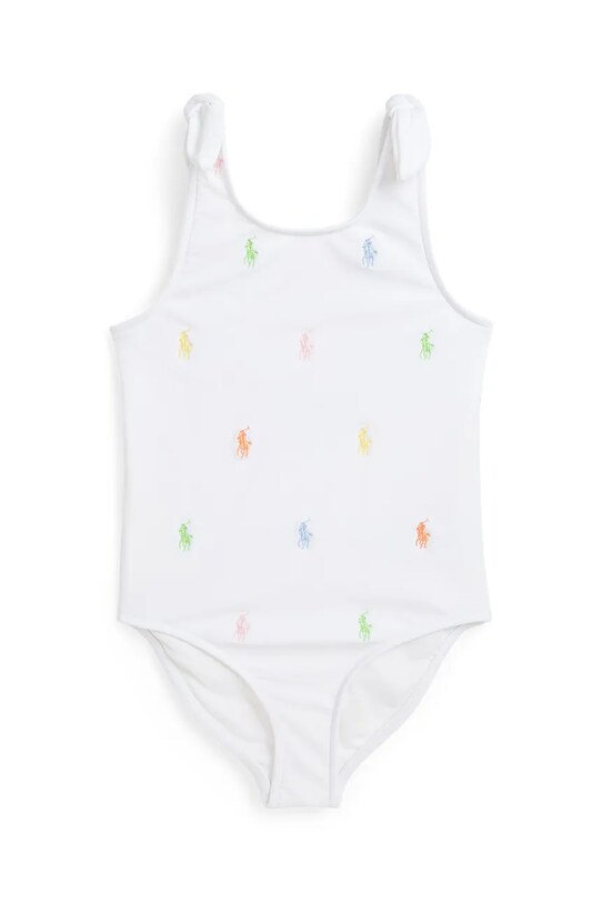 Jednodielne detské plavky Polo Ralph Lauren mäkké biela 312964789002