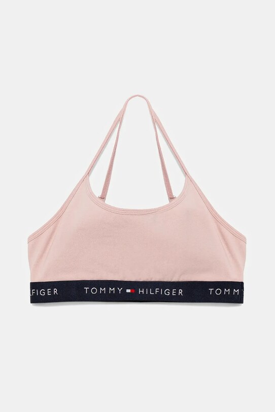 Dziewczynka Tommy Hilfiger biustonosz dziecięcy UG0UG00755.PPYA różowy