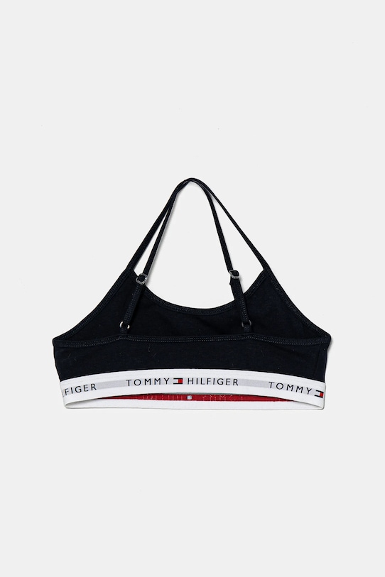 Tommy Hilfiger biustonosz dziecięcy granatowy UG0UG00755.PPYA