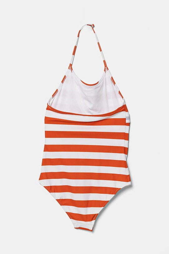 Tommy Hilfiger jednoczęściowy strój kąpielowy dziecięcy UG0UG00790.PPYA pomarańczowy SS25