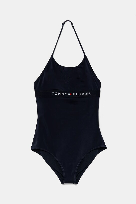 Jednodílné dětské plavky Tommy Hilfiger měkké námořnická modř UG0UG00814.PPYA