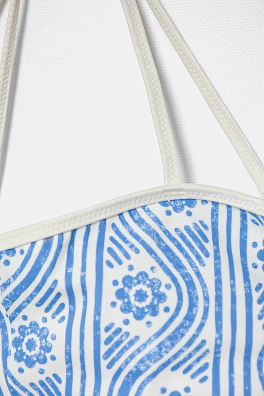 Dievča Dvojdielne detské plavky Tommy Hilfiger UG0UG00801.PPYA modrá